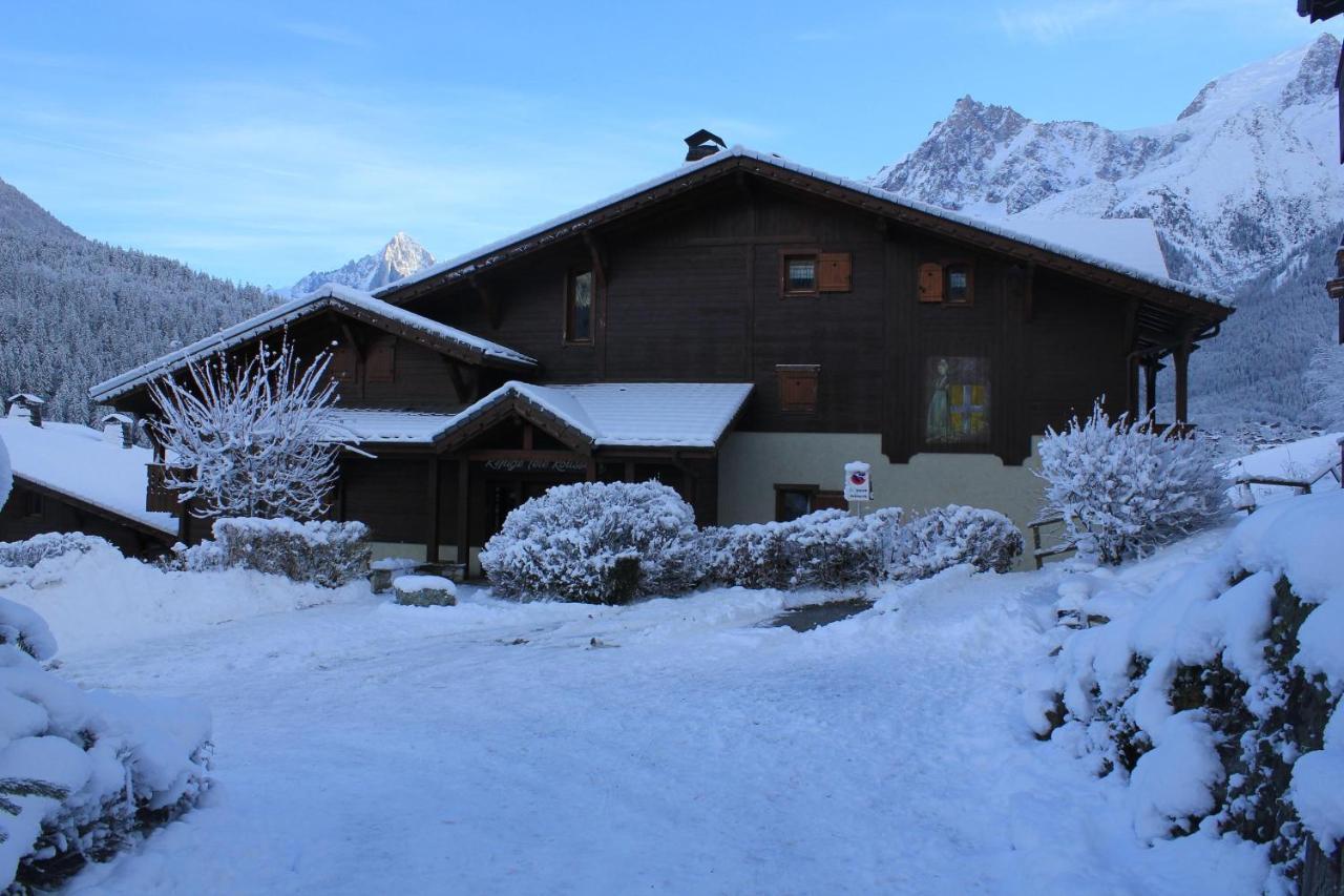 Appartement Chaleureux Les Houches 29 M² Piscine Partagee מראה חיצוני תמונה