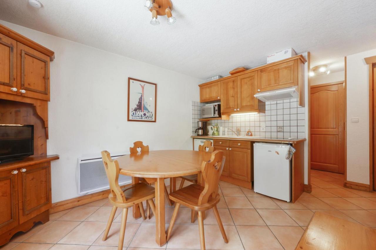 Appartement Chaleureux Les Houches 29 M² Piscine Partagee מראה חיצוני תמונה