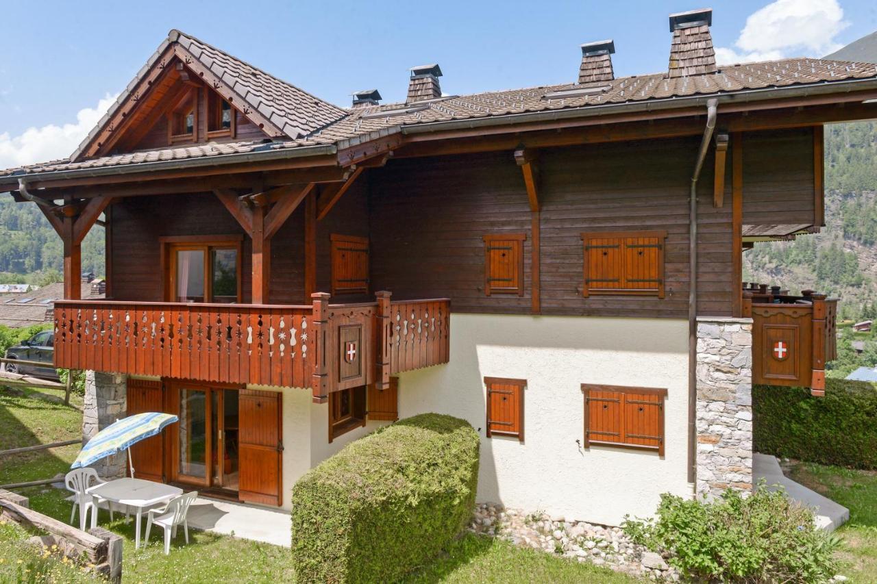 Appartement Chaleureux Les Houches 29 M² Piscine Partagee מראה חיצוני תמונה