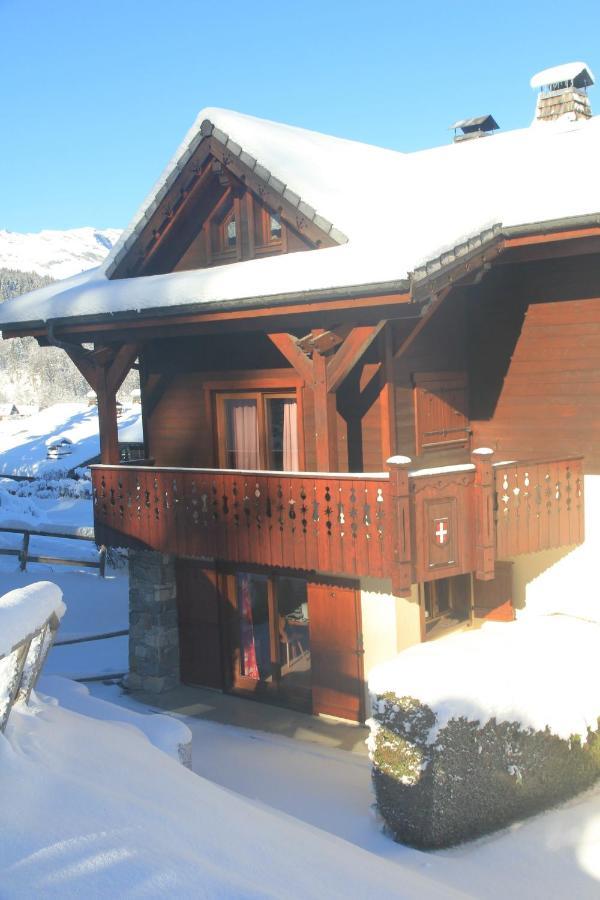 Appartement Chaleureux Les Houches 29 M² Piscine Partagee מראה חיצוני תמונה